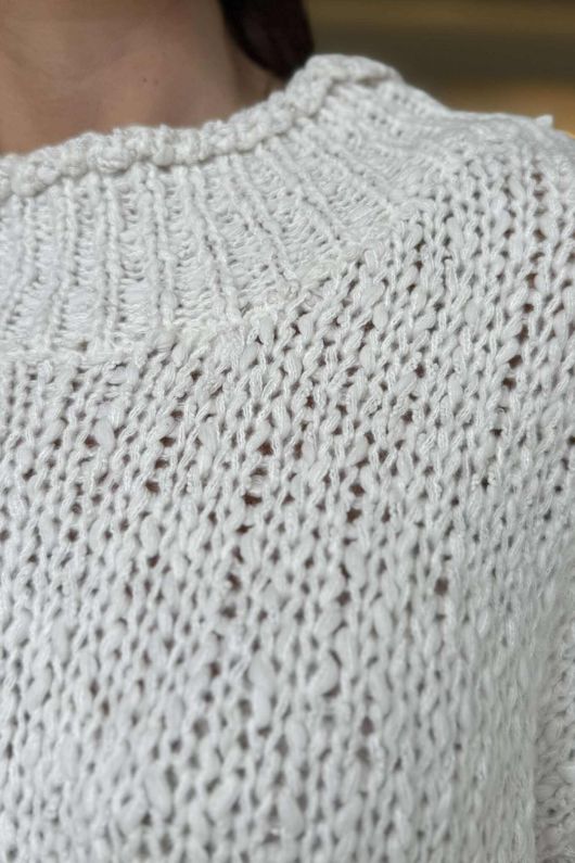 Laundry B Cuddle Club Chill Knit Marshmallow